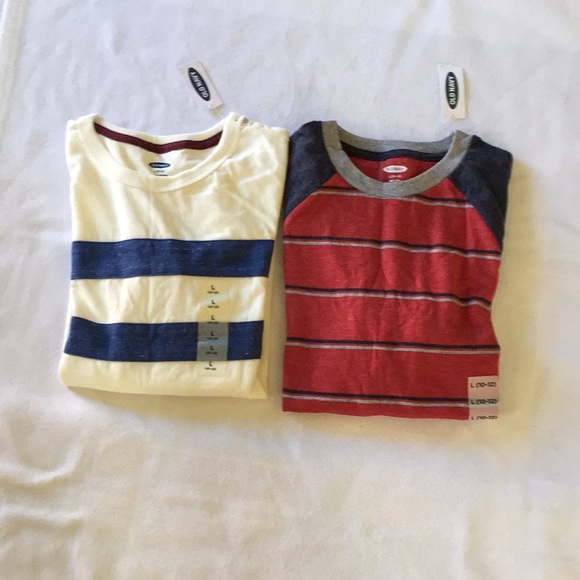 - -Set 2 piece - Old Navy Long Sleeve Shirts Set size L new - Picture 2 of 10